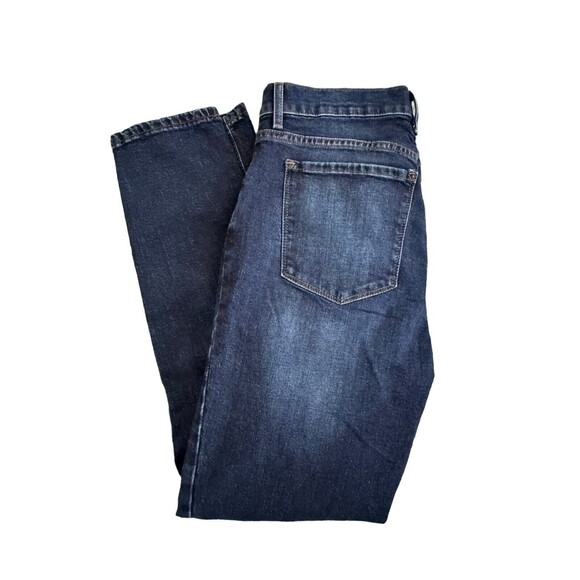 Mott And Bow Jeans Women's Blue Mom Denim Dark Wash 31x28 High Rise‎ - Picture 1 of 8